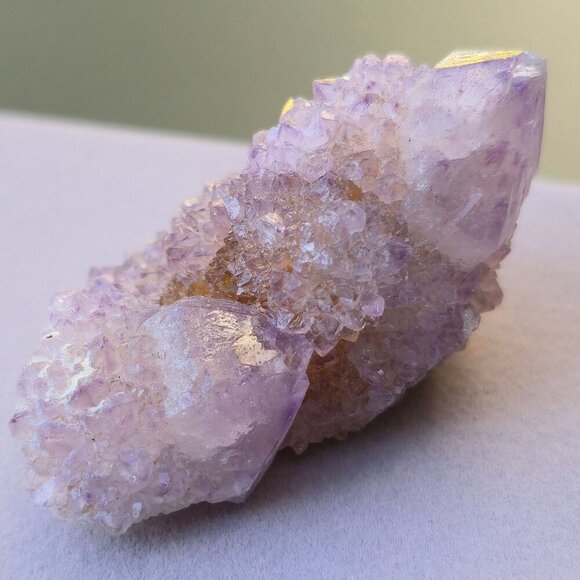 Spirit Quartz ✦ Raw Lavender Amethyst Cluster ✦ Cactus Quartz Formation 2.5" - Picture 9 of 11